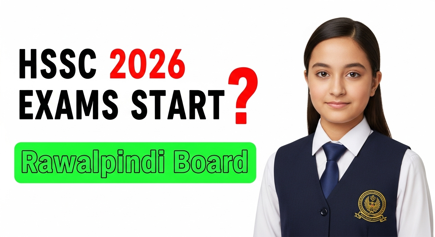 Rawalpindi Board HSSC 1st Annual Examination 2026