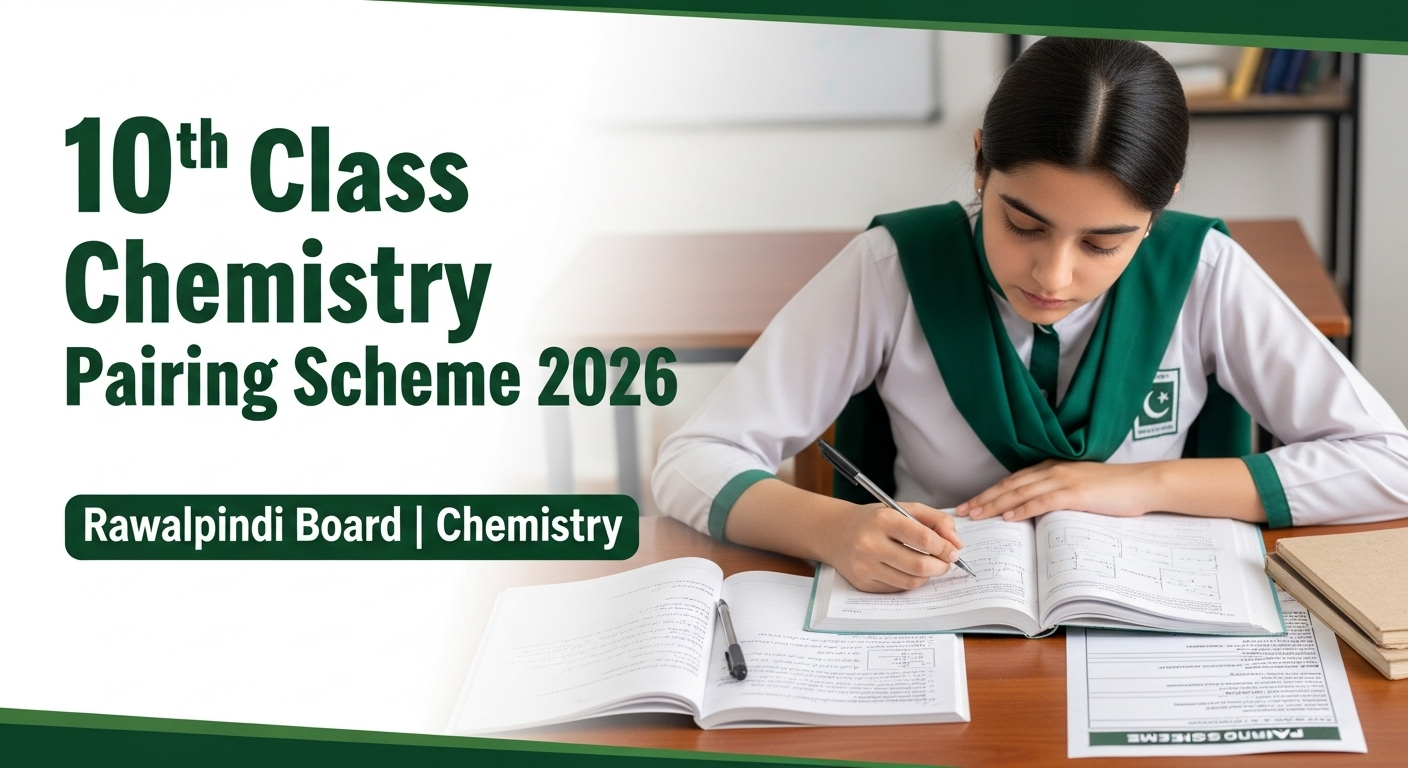 10th Chemistry 2026 Pairing Scheme Rawalpindi Board