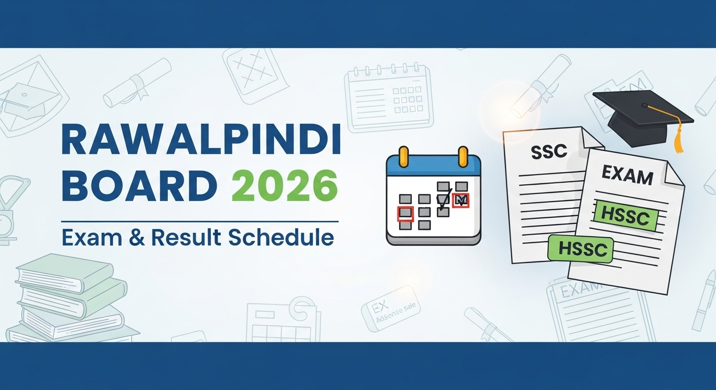 Rawalpindi Board Exam and Result Schedule 2026