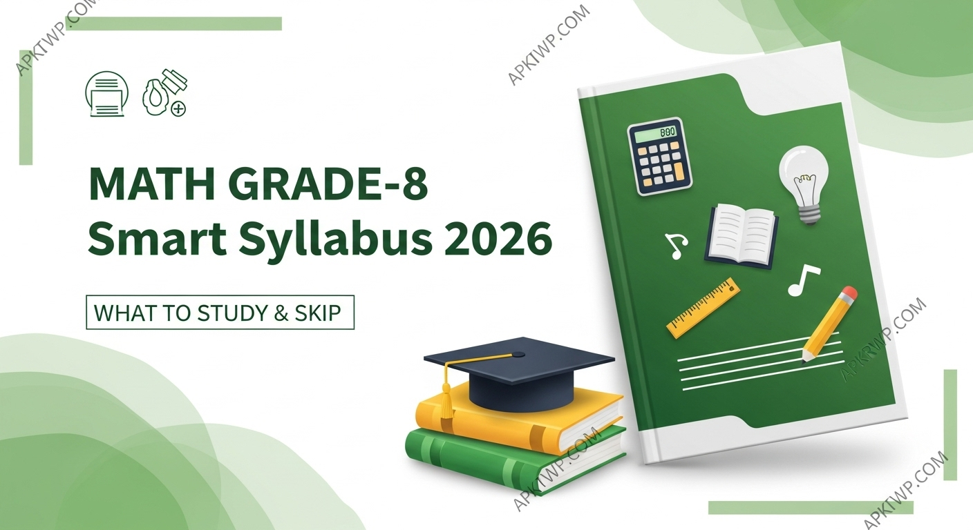 Math Grade-8 Smart Syllabus 2026 by PECTAA