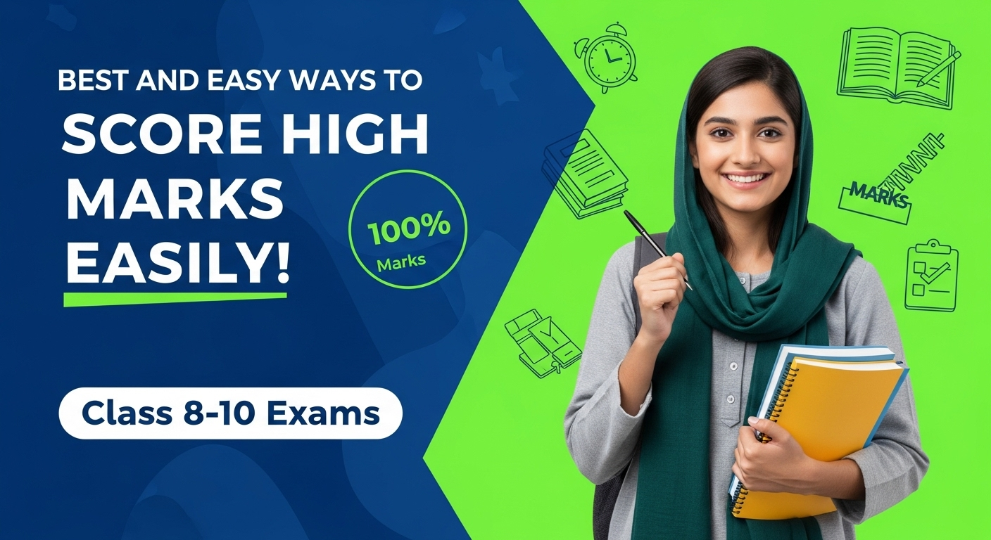 Best and Easy Ways to Score High Marks in Class 8, 9, and 10 Exams